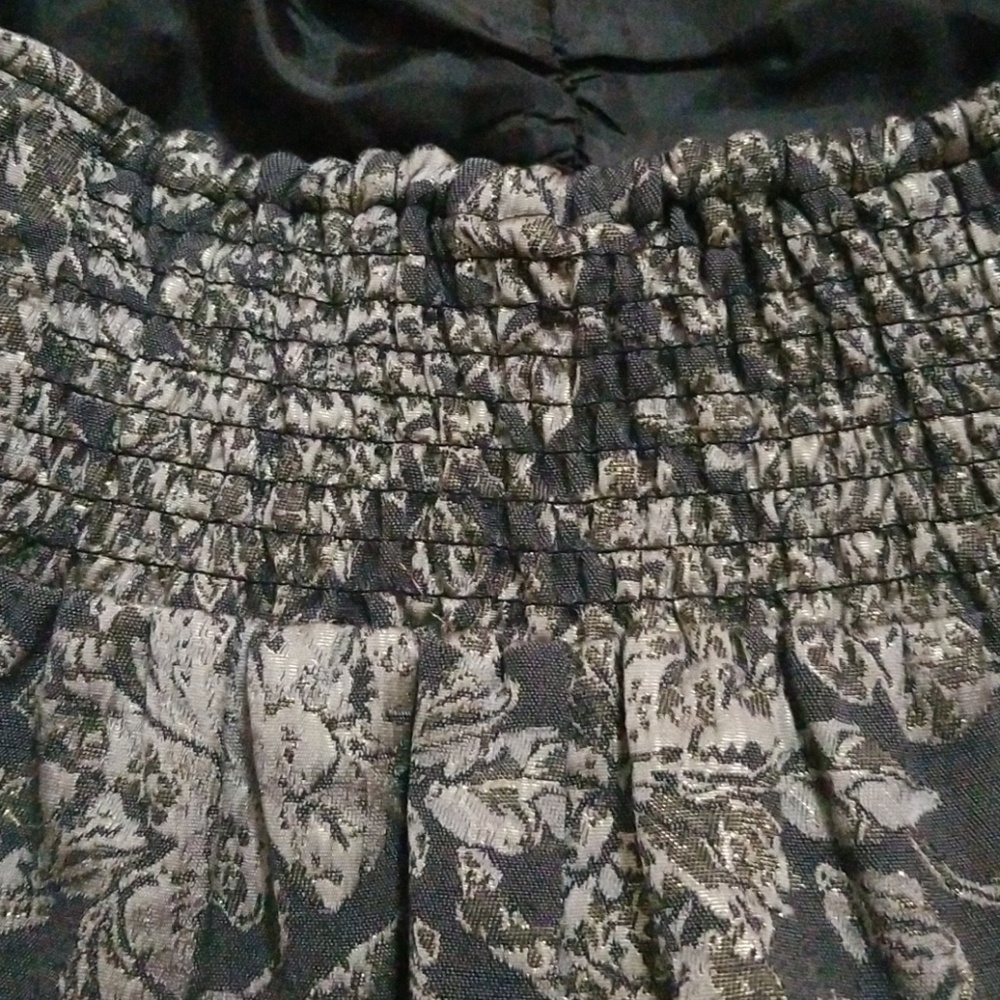 NWOT Lane Bryant Gold/Black Sweetheart Boustier - Picture 5 of 6